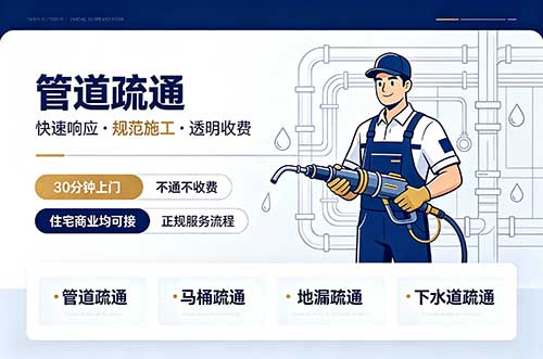 广州管道疏通