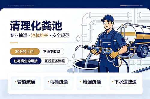 广州清理化粪池